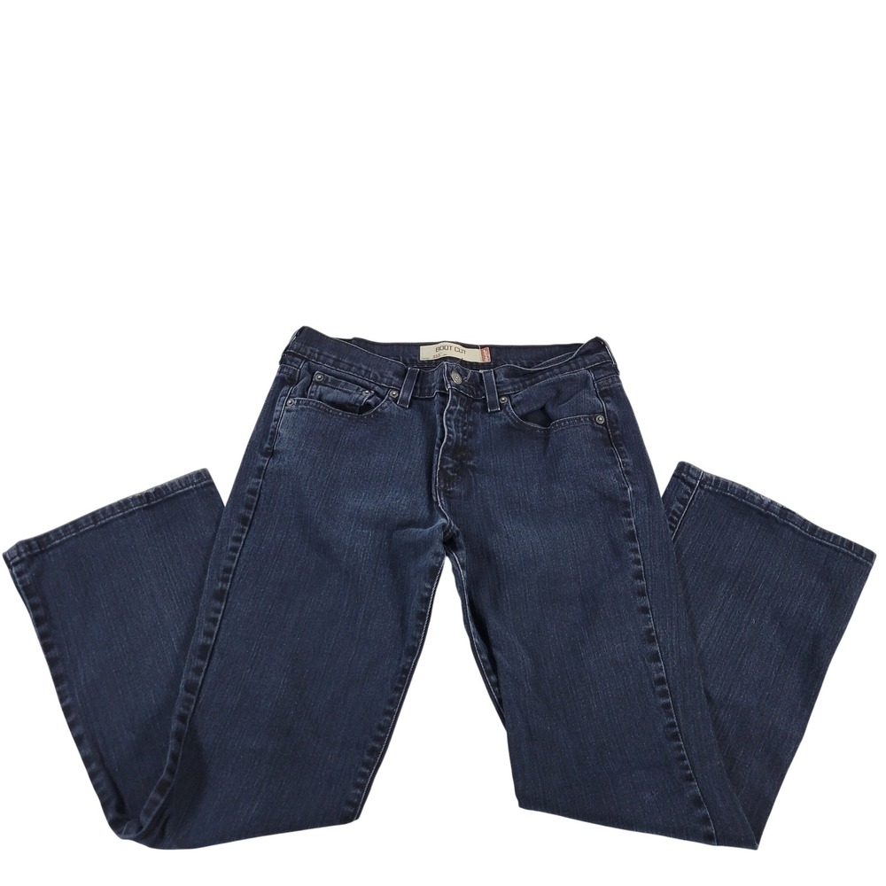Levi's 515‎ Boot Cut Jeans Dark Wash Women's Size 8 Petite